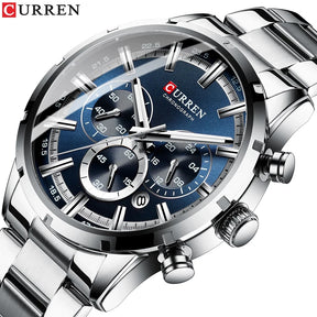 Relogio Cronografo CURREN 8355 Silver 4