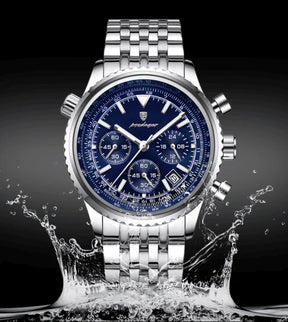 Relogio Cronografo Nautilus Blue 4