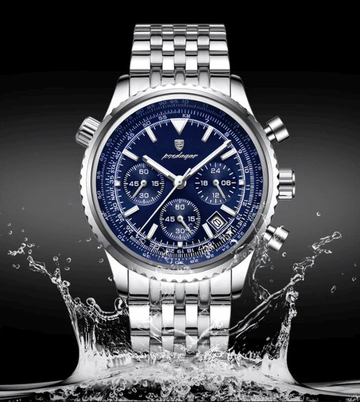 Relogio Cronografo Nautilus Blue 4