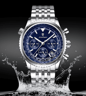 Relogio Cronografo POEDAGAR Nautilus Blue 4