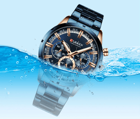 Relogio Masculino Azul Cronografo 8355 6