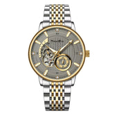 Relogio Masculino Dourado Automatico POEDAGAR Tourbillon 1