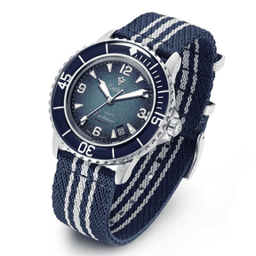 Relogio Masculino Esportivo Azul Automatico C8239 1