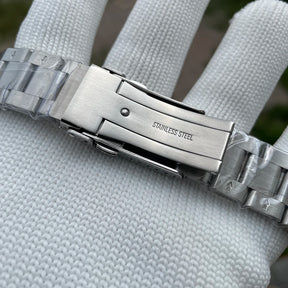 Relogio Masculino Prata Azul Automatico STEELDIVE SD1953J 10