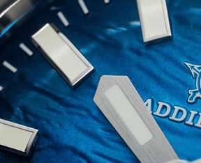 Relogio Masculino Prata Azul Mecanico ADDIESDIVE AD2059 5