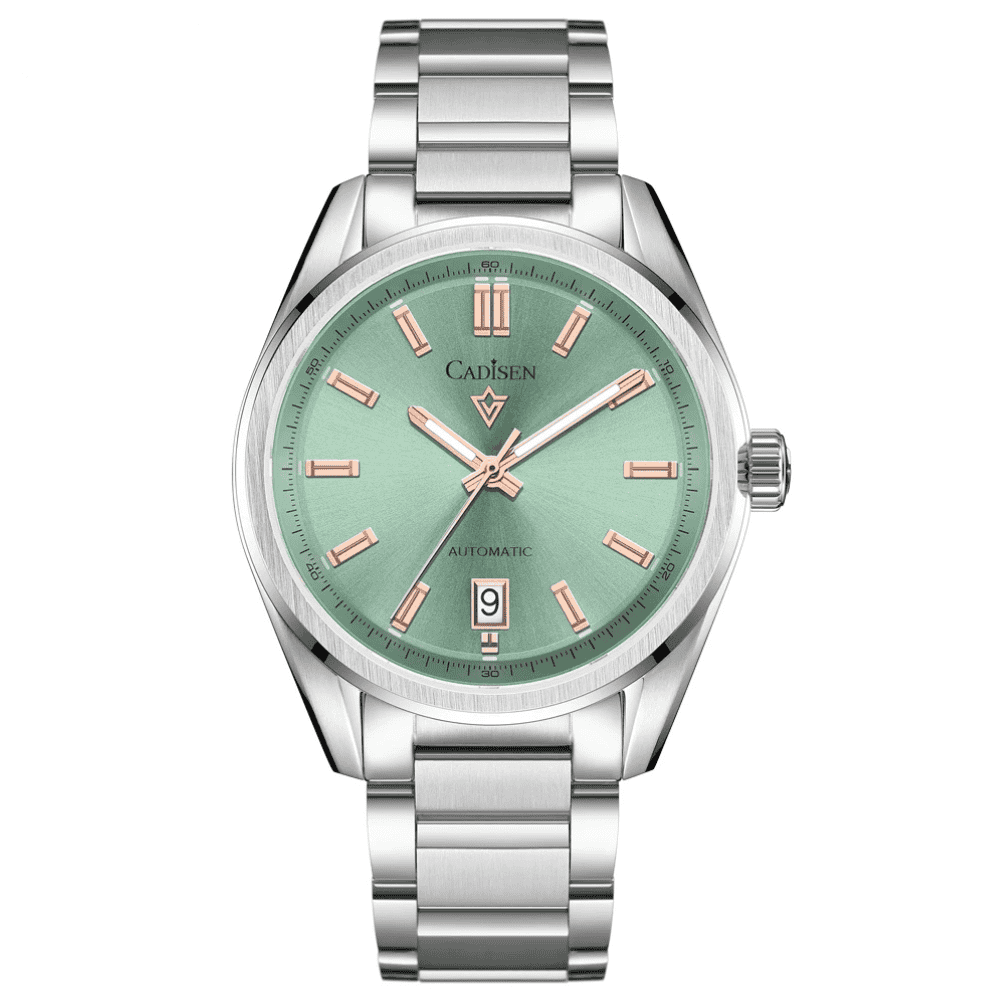 Relogio_Masculino_Prata_Verde_Mecanico__C8227M