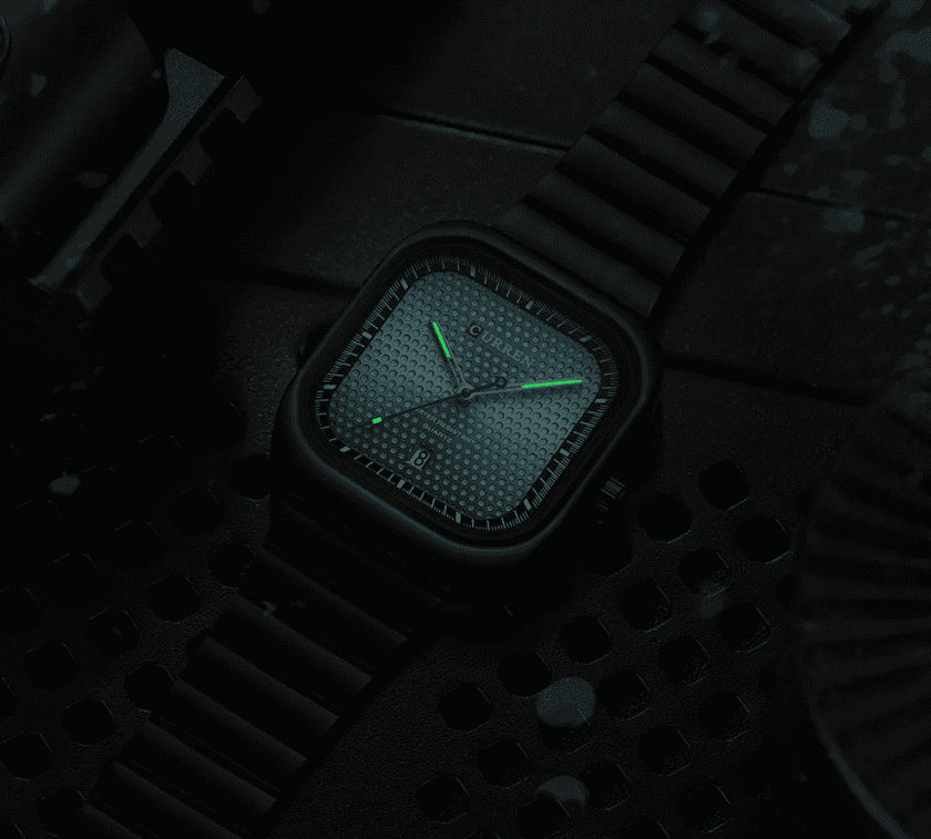 Relogio Masculino Preto Quartzo 8460 7