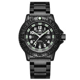Relogio Masculino Preto Quartzo ADDIESDIVE Navy Seal 1
