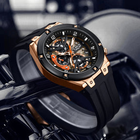 Relogio Masculino Preto Quartzo LIGE 89148 5