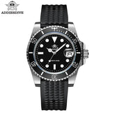 Relogio Masculino Pulseira de Silicone Preto Quartzo ADDIESDIVE Waffle 1