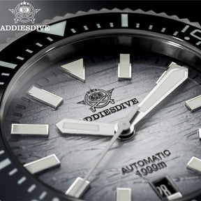 Relogio Mecanico ADDIESDIVE Meteorite Branco 1000m 4