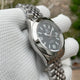 Relogio Mecanico Masculino Retro King Silver Black 2