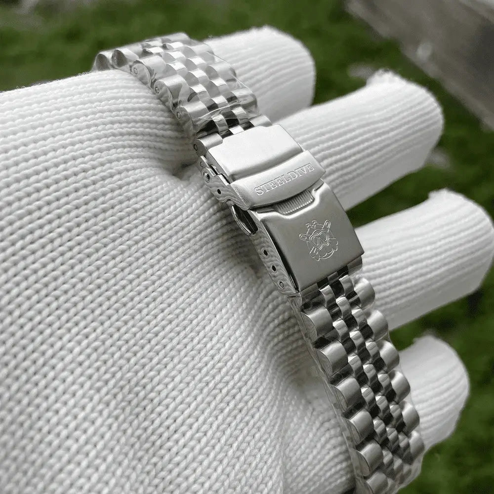 Relogio Mecanico Masculino Retro King Silver Black fundo