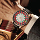 Relogio Mecanico Masculino Roulette Royale Black Gold no pulso 2