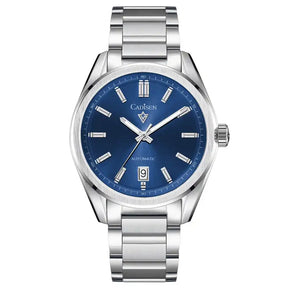 Relogio Mecanico Masculino Silver Blue Legacy Classic 1
