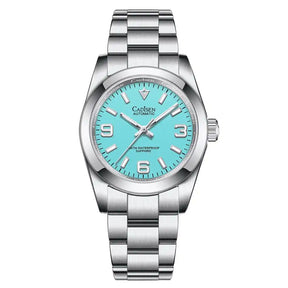 Relogio Mecanico Masculino Silver Blue Midnight Explorer 1