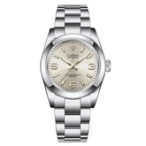 Relogio Mecanico Masculino Silver Gold Midnight Explorer 1