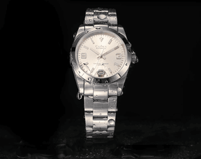 Relogio Mecanico Masculino Silver Gold Midnight Explorer 5