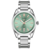 Relogio Mecanico Masculino Silver Green Legacy Classic 1