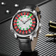 Relogio Mecanico Roulette Royale Black Silver 5