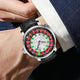 Relogio Mecanico Roulette Royale Black Silver no pulso 2