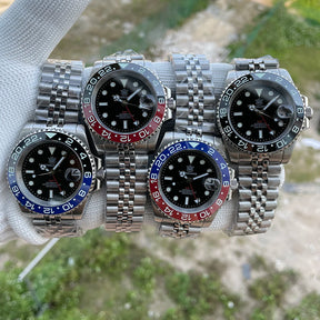 Relogio Mecanico STEELDIVE NH34 GMT 7
