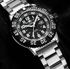 Relogio Quartz ADDIESDIVE Navy Seal Silver 3