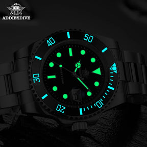 Relógio Quartz ADDIESDIVE Submariner Blue 5