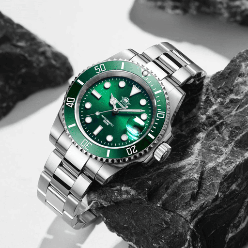 Relógio Quartz ADDIESDIVE Submariner Green 3