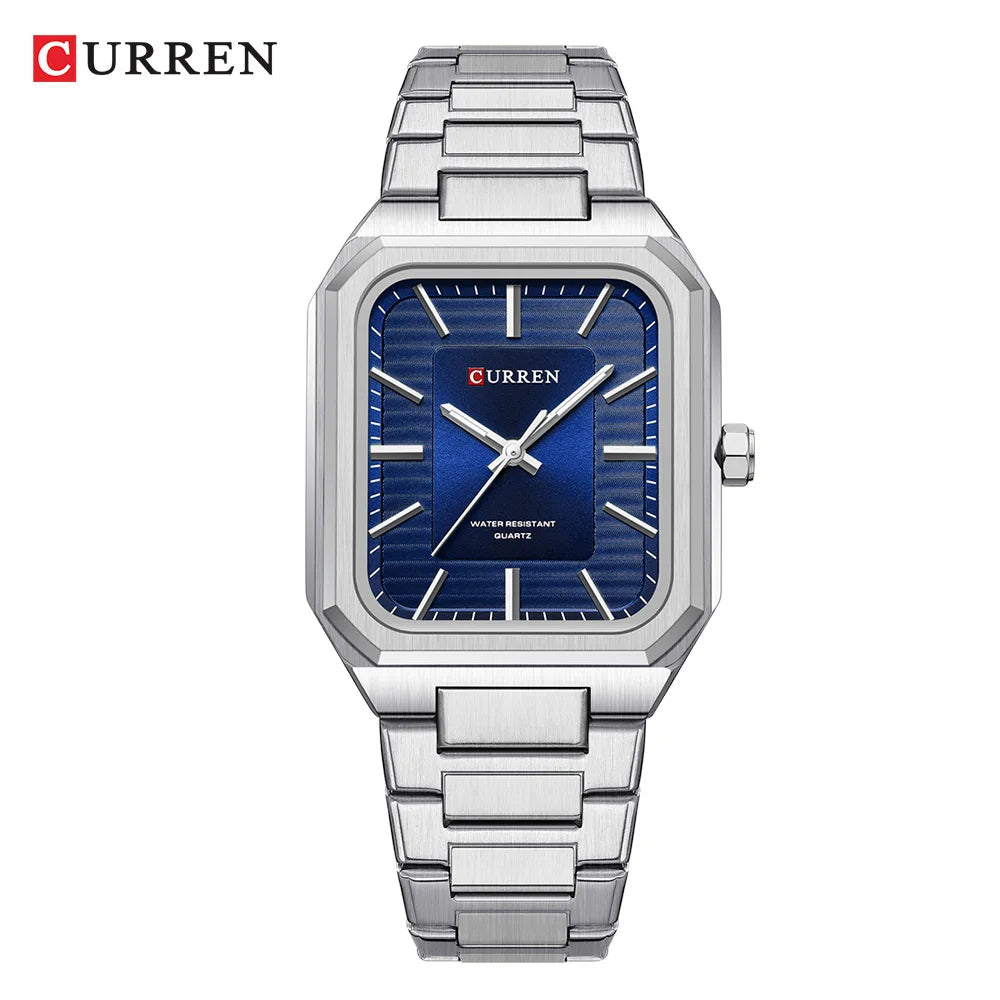 Relogio Quartz CURREN Cartier Look-Alike Blue 1