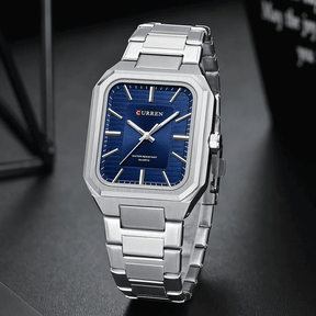 Relogio Quartz CURREN Cartier Look-Alike Blue 3