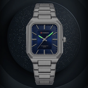 Relogio Quartz CURREN Cartier Look-Alike Blue 5