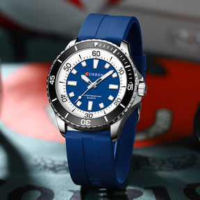 Relógio Quartz CURREN Sport Blue Eraser 2