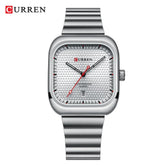 Relógio Quartz CURREN Square with Bracelet White 1