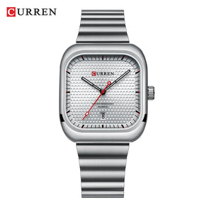 Relógio Quartz CURREN Square with Bracelet White 1
