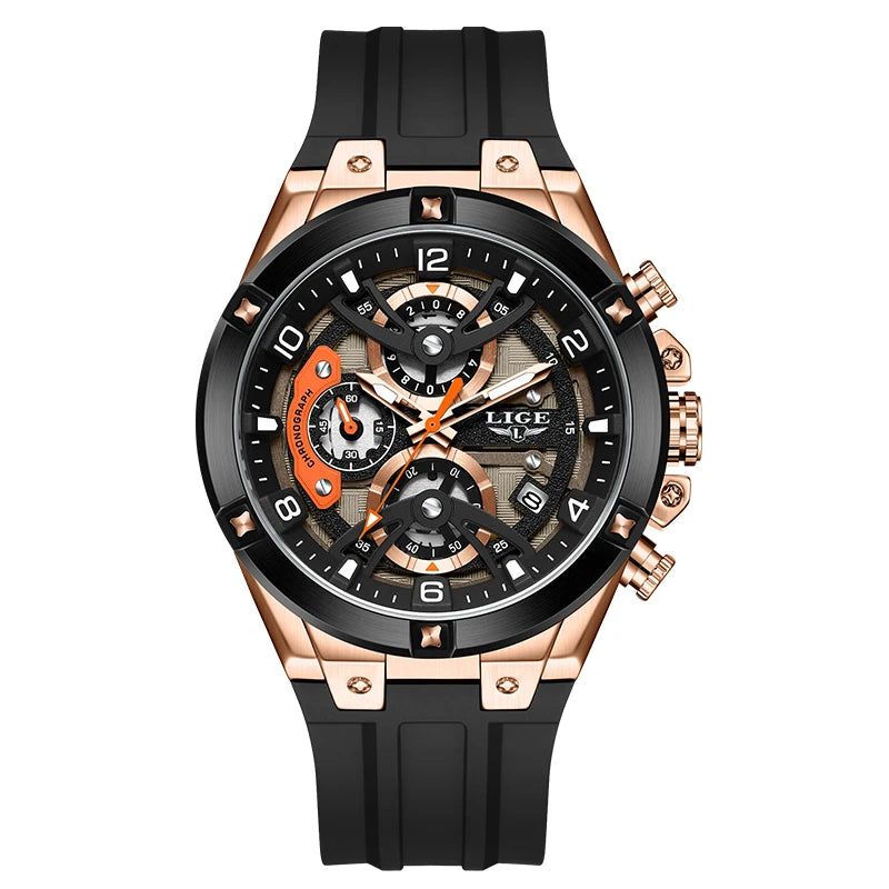 Relogio Quartz LIGE Sports Watch 1