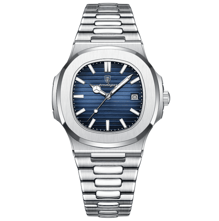 Relógio Quartz POEDAGAR Deluxe Azul 1
