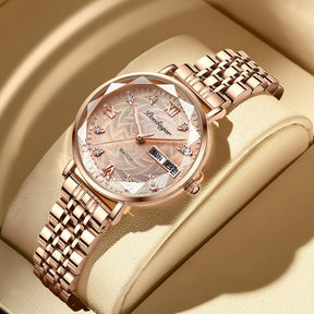 Relogio Quartz POEDAGAR Feminino Luxo 2