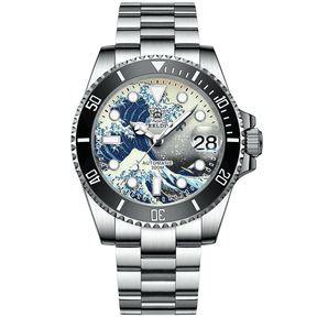 Relógio Automático Great Wave Silver Black