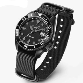 Relógio Automático Masculino Horizon Black Sport Edition — Miyota | Vidro Safira | Aço 316L