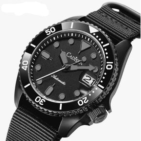 Relógio Automático Masculino Horizon Black Sport Edition — Miyota | Vidro Safira | Aço 316L