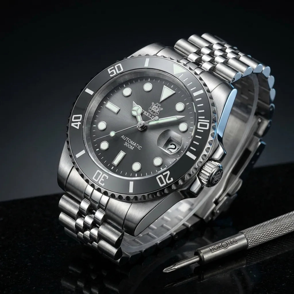 relogio automatico silver de frente 4