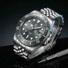 relogio automatico silver de frente 4